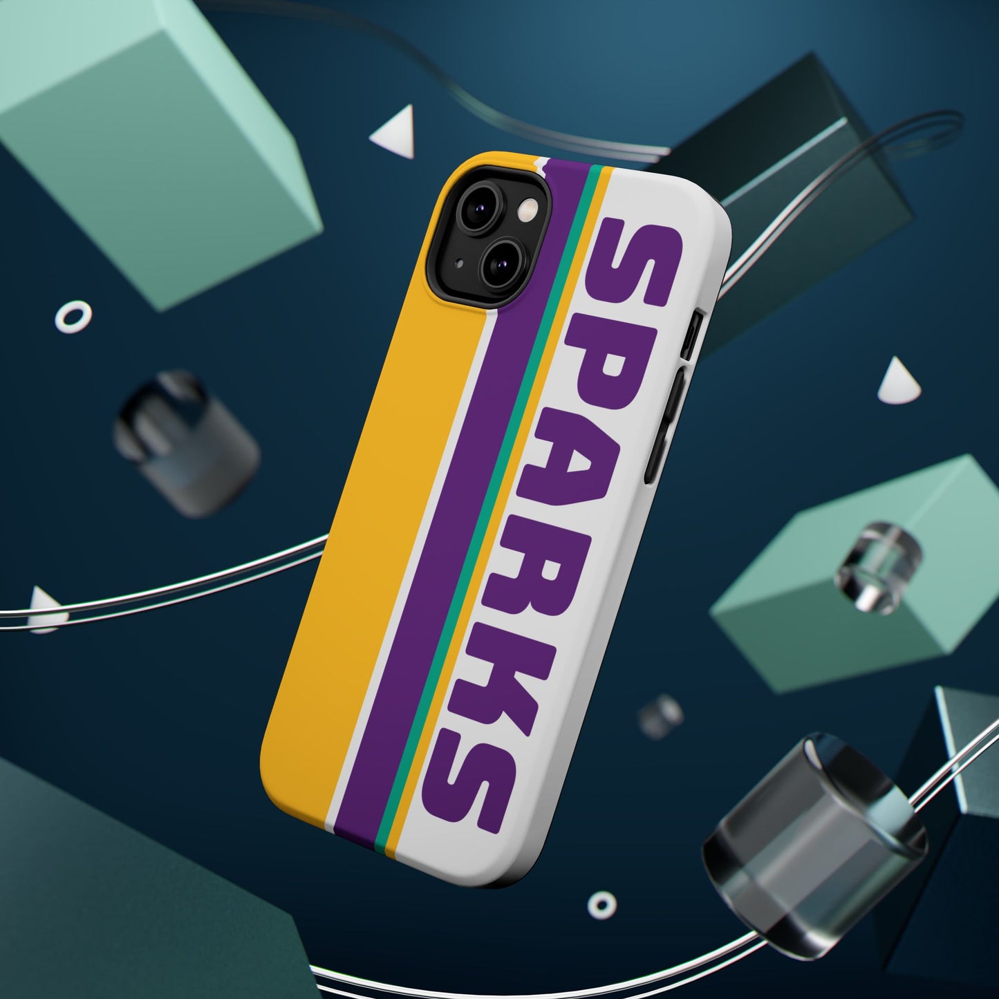 Sparks Phone Case, Magnetic Phone Case, Retro Phone Case, Matte/Glossy Phone Case