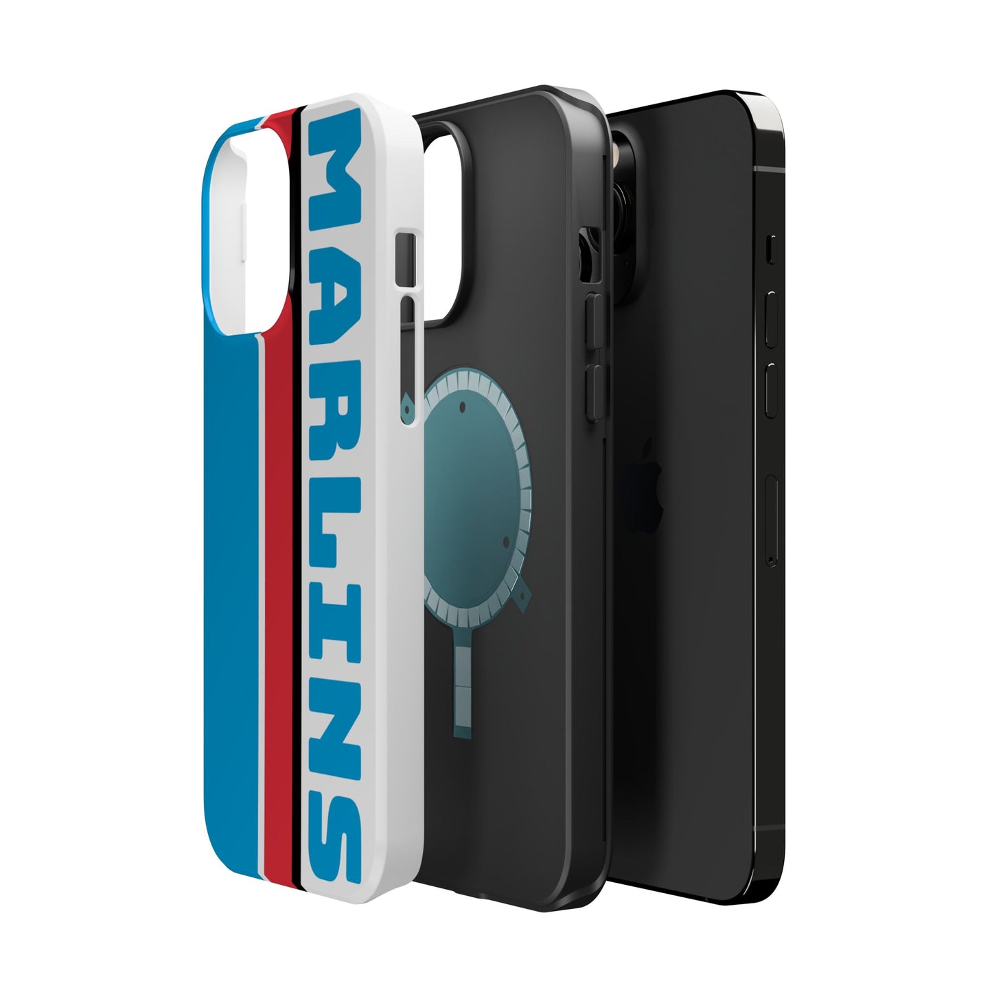Marlins Phone Case, Magnetic Phone Case, Retro Phone Case, Baseball iPhone or Samsung Case