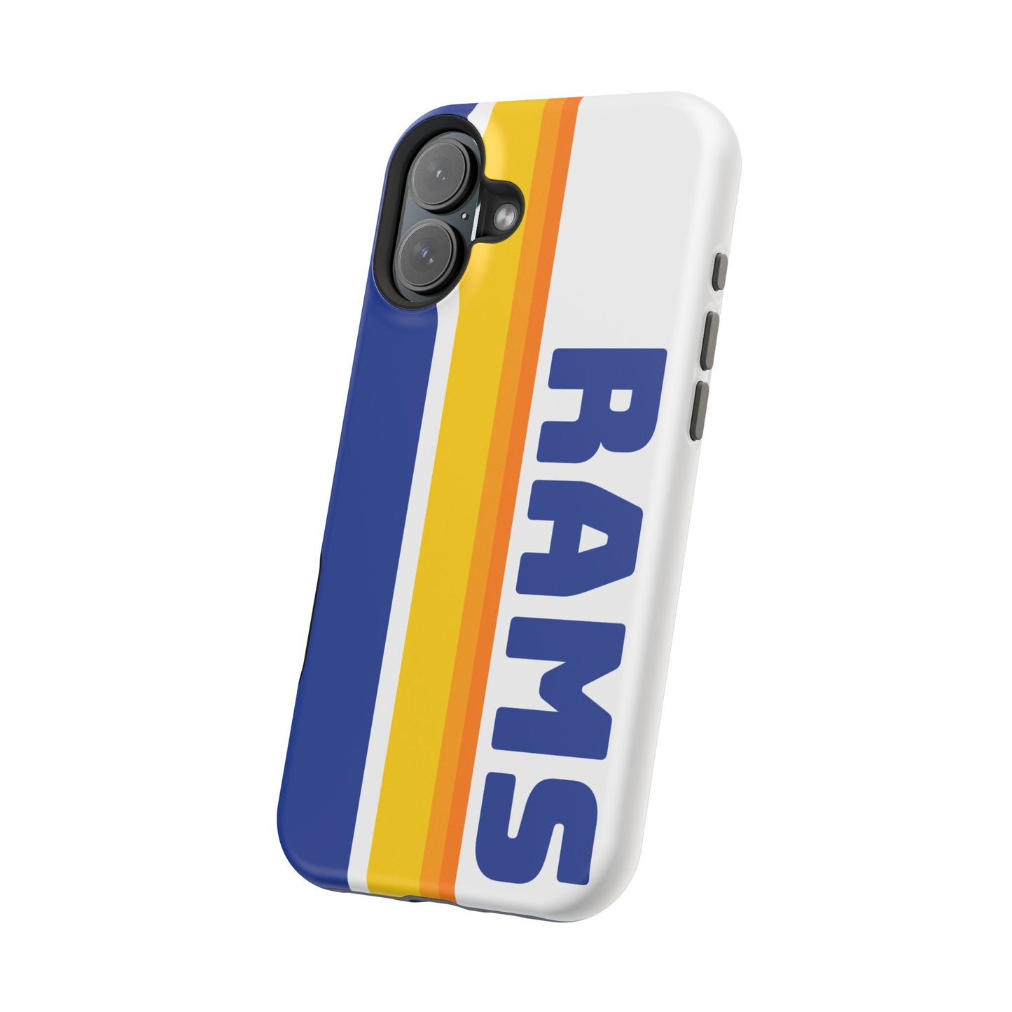 Rams Phone Case, Magnetic Phone Case, Retro Phone Case, Football Case for iPhone or Samsung