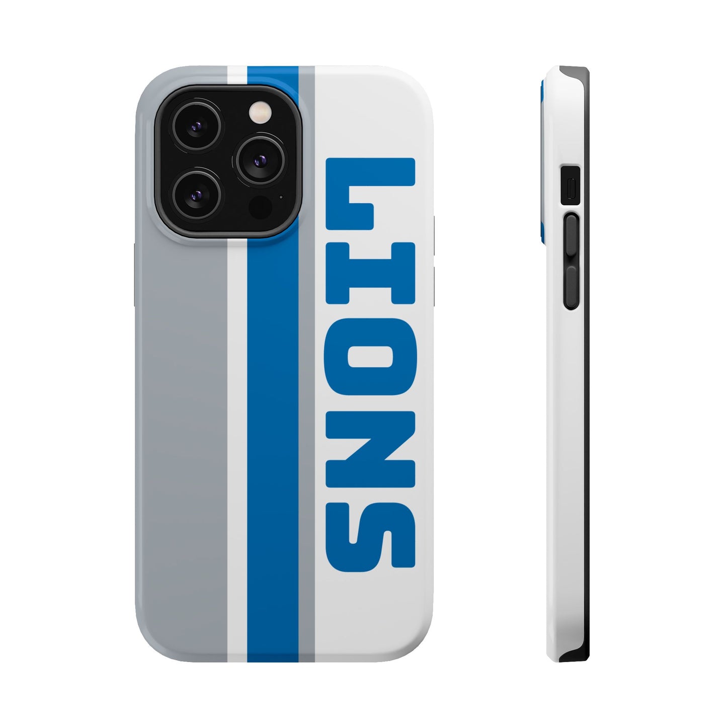 Lions Phone Case, Magnetic Phone Case, Retro Phone Case, Football Gifts