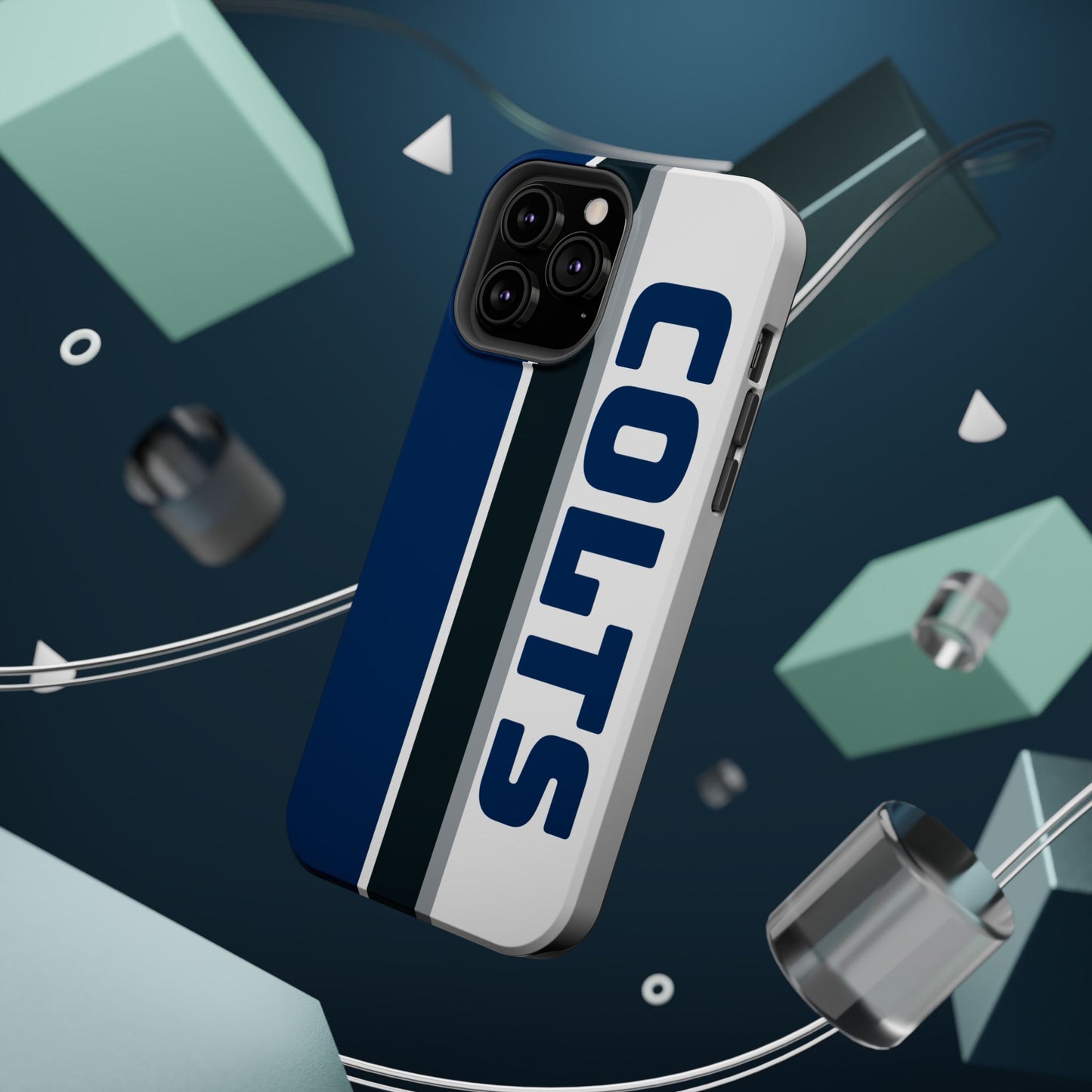 Colts Phone Case, Magnetic Phone Case, Retro Phone Case, Football Gifts
