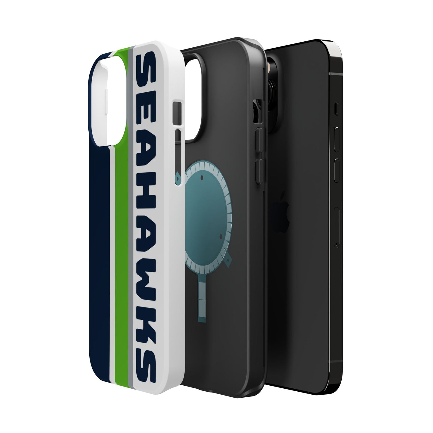 Seahawks Phone Case, Magnetic Phone Case, Retro Phone Case, Football Case for iPhone or Samsung