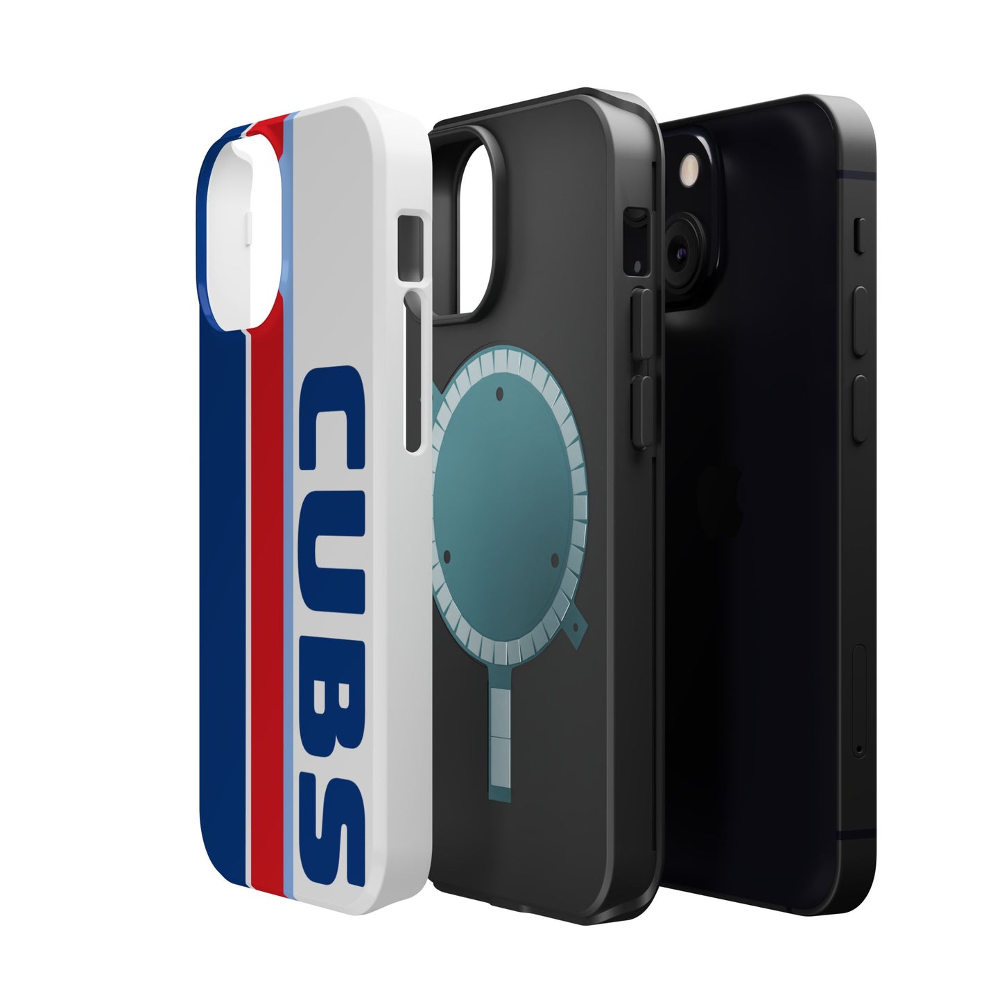 Cubs Phone Case, Magnetic Phone Case, Retro Phone Case, Baseball Case for iPhone or Samsung