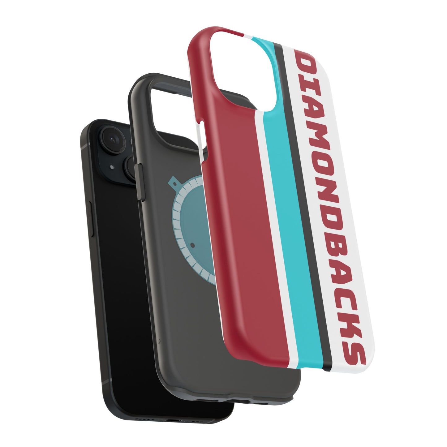 Diamondbacks Phone Case, Magnetic Phone Case, Retro Phone Case, Baseball Case for iPhone or Samsung