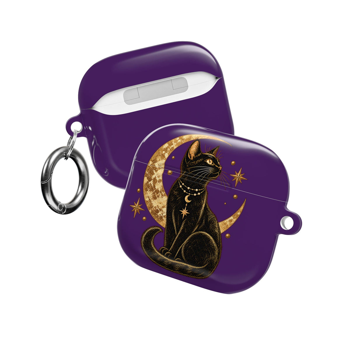 Black Cat AirPod Case | Witchy Case for AirPods