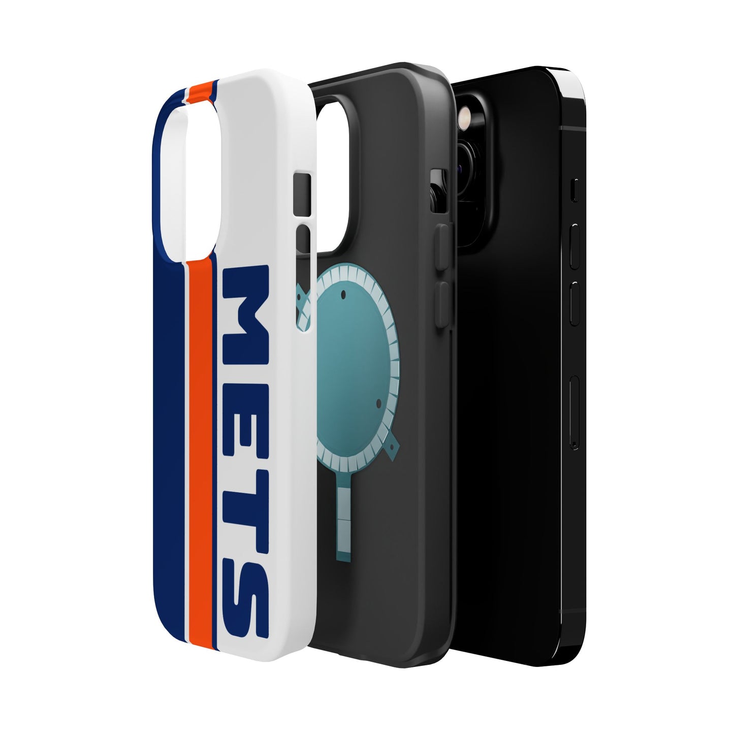 Mets Phone Case, Magnetic Phone Case, Retro Phone Case, Baseball Case for iPhone or Samsung