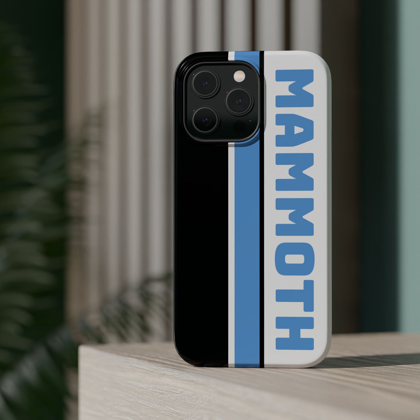Mammoth Phone Case, Magnetic Phone Case, Retro Phone Case, Hockey Gifts