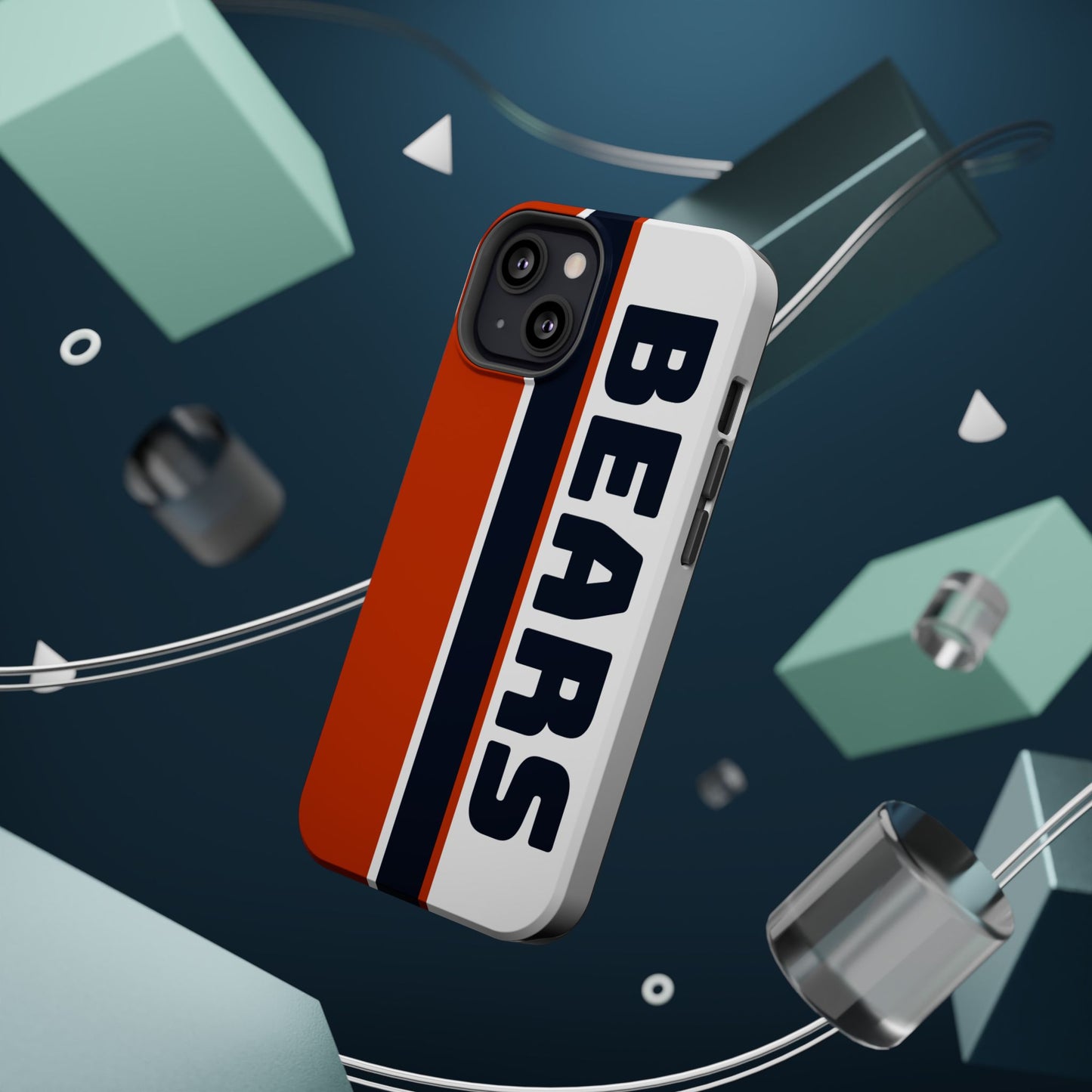 Bears Phone Case, Magnetic Phone Case, Retro Phone Case, Matte/Glossy Phone Case, Football Gifts