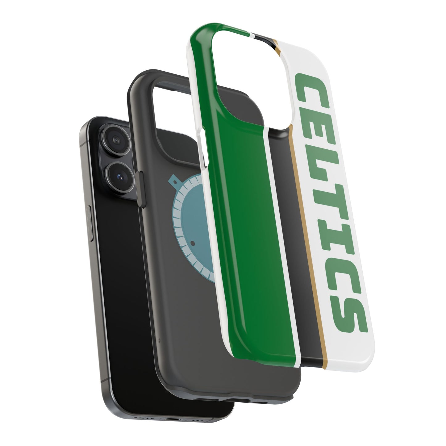 Celtics Phone Case, Magnetic Phone Case, Retro Phone Case, Matte/Glossy Phone Case, Basketball Gifts
