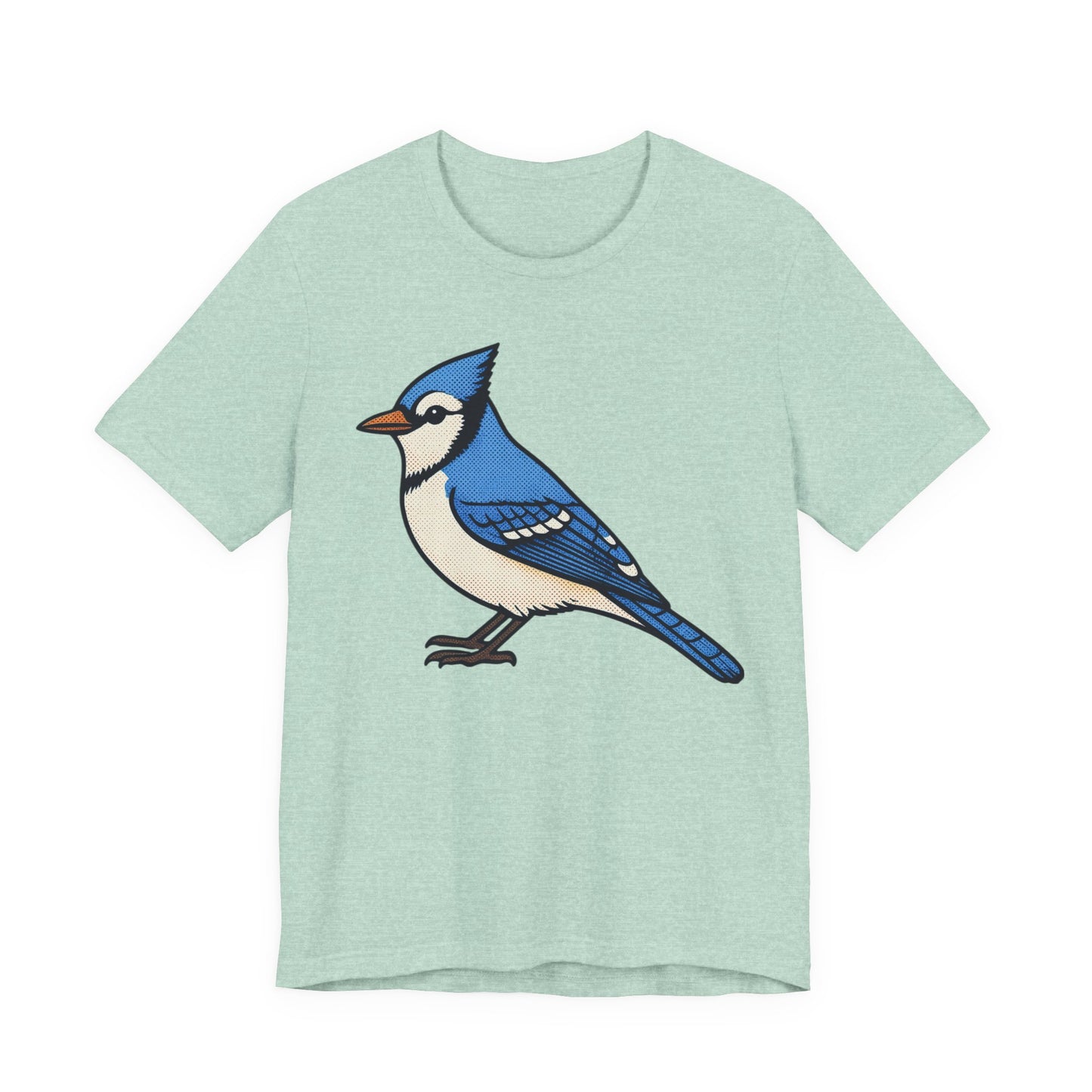 Blue Jay T-Shirt, Pop-Art Shirt, Bird Shirt, Bird Watcher