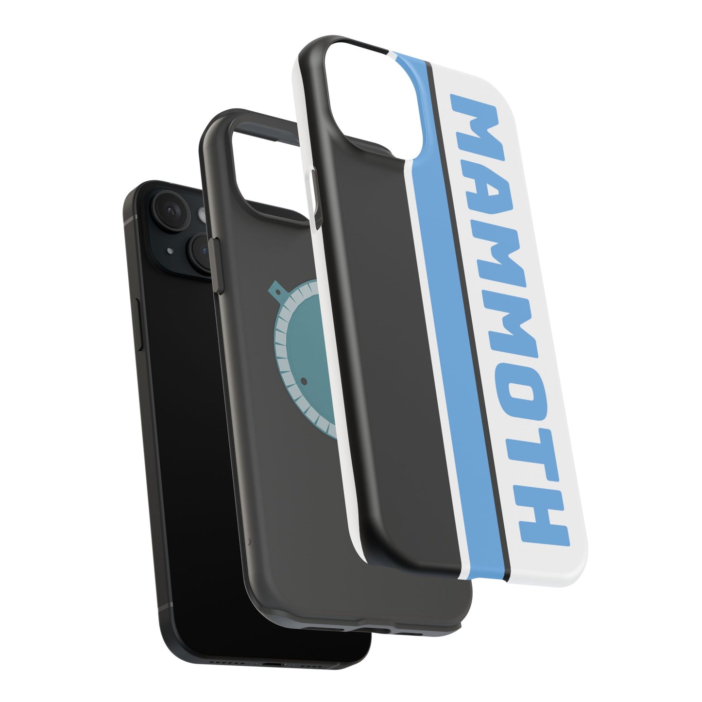 Mammoth Phone Case, Magnetic Phone Case, Retro Phone Case, Hockey Gifts