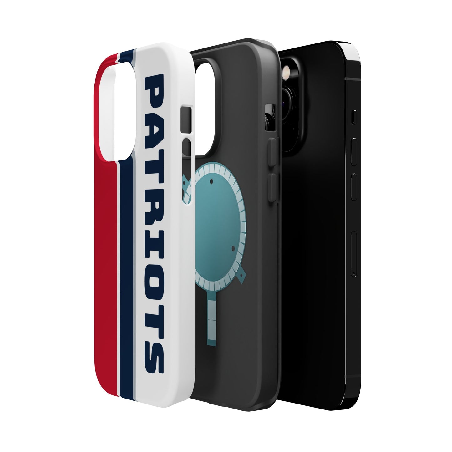 Patriots Phone Case, Magnetic Phone Case, Retro Phone Case, Matte/Glossy Phone Case, Football Gifts