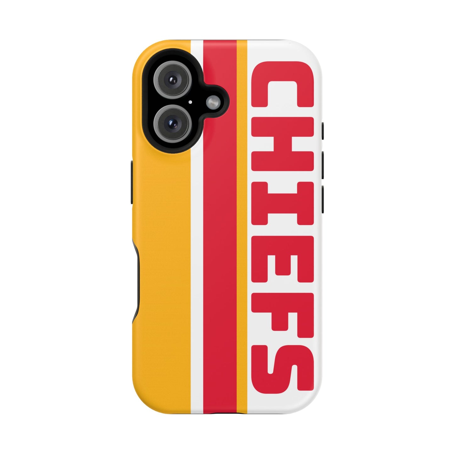 Chiefs Phone Case, Magnetic Phone Case, Retro Phone Case, Baseball Case for iPhone or Samsung, Chiefs Football Gifts