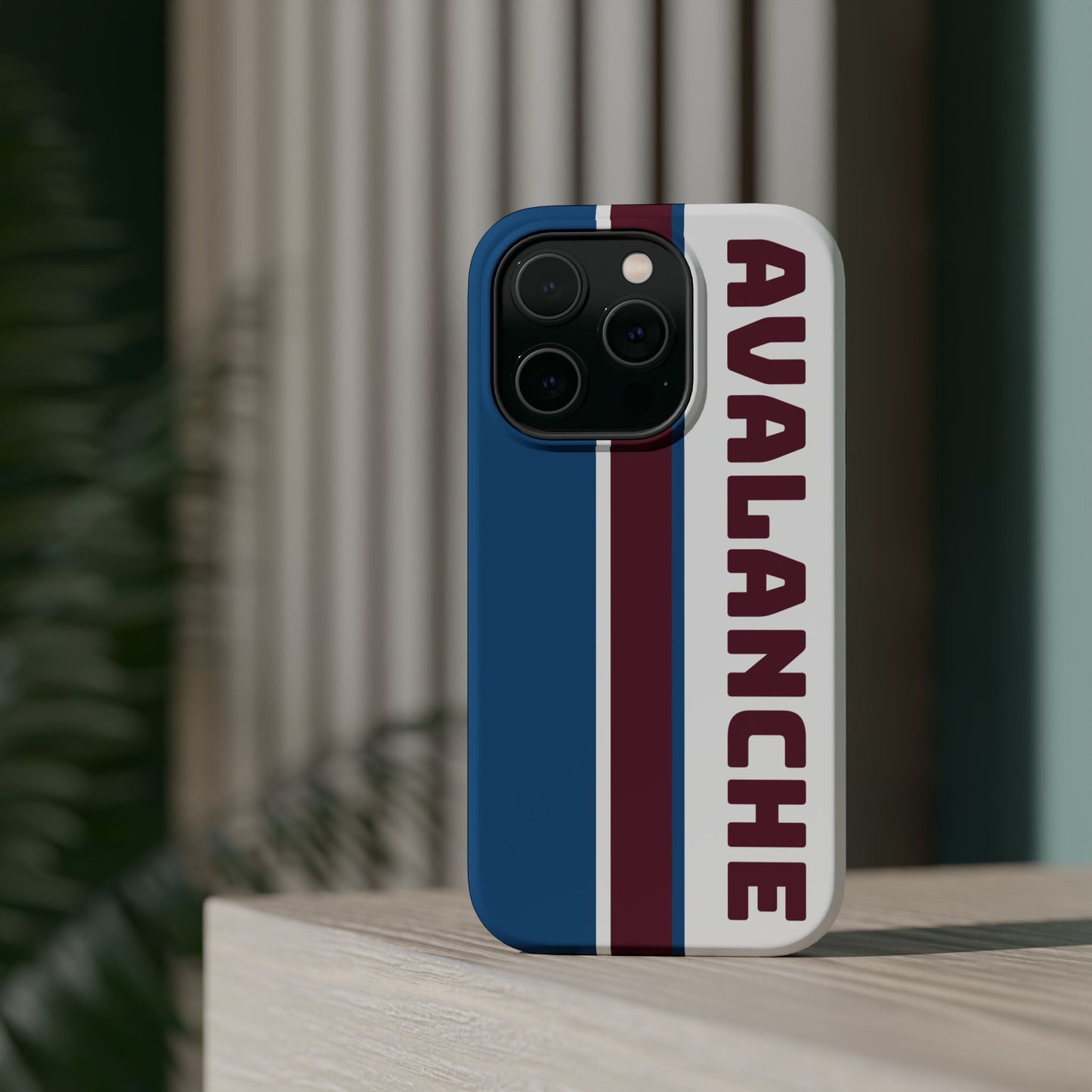 Avalanche Phone Case, Magnetic Phone Case, Retro Phone Case, Matte/Glossy Phone Case, Hockey Gifts