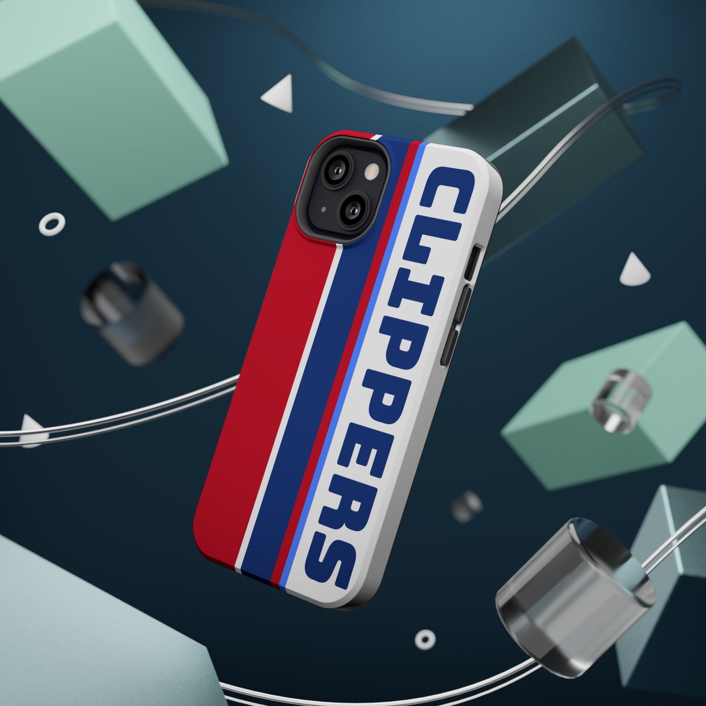 Clippers Phone Case, Magnetic Phone Case, Retro Phone Case