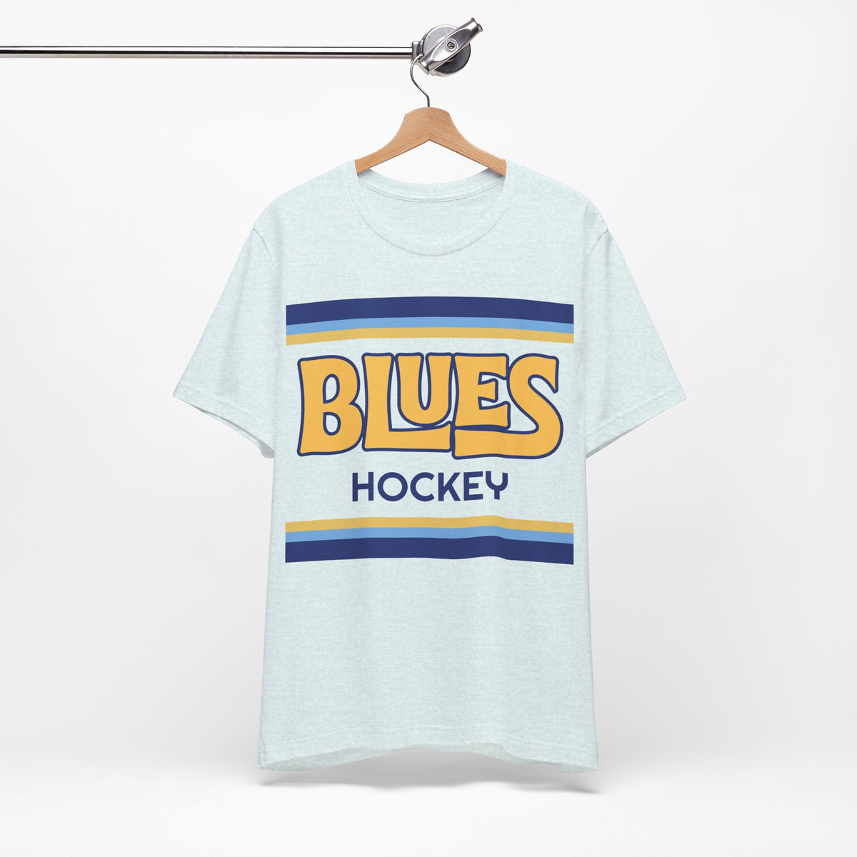 Retro Blues Shirt, Vintage Striped Blues T-Shirt