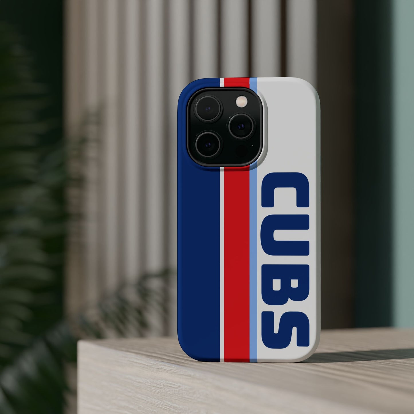 Cubs Phone Case, Magnetic Phone Case, Retro Phone Case, Baseball Case for iPhone or Samsung