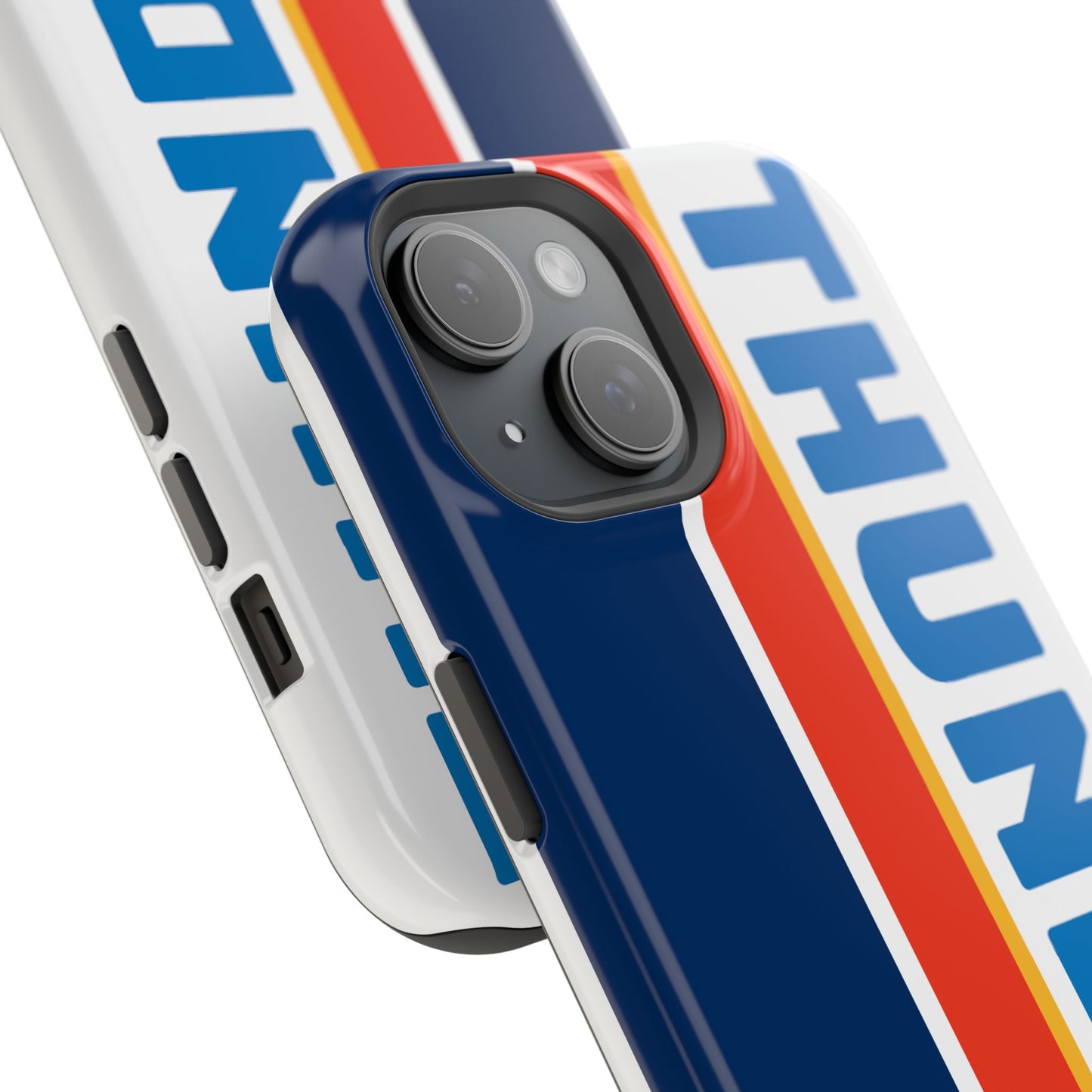 Thunder Phone Case, Magnetic Phone Case, Retro Phone Case, Basketball Gifts