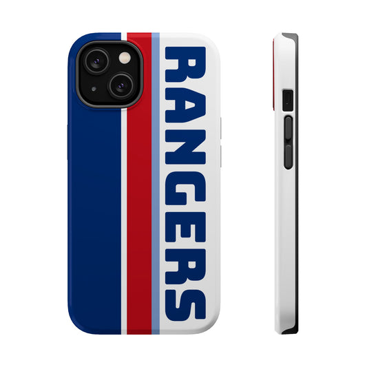 Rangers Phone Case, Magnetic Phone Case, Retro Phone Case, Baseball iPhone or Samsung Case
