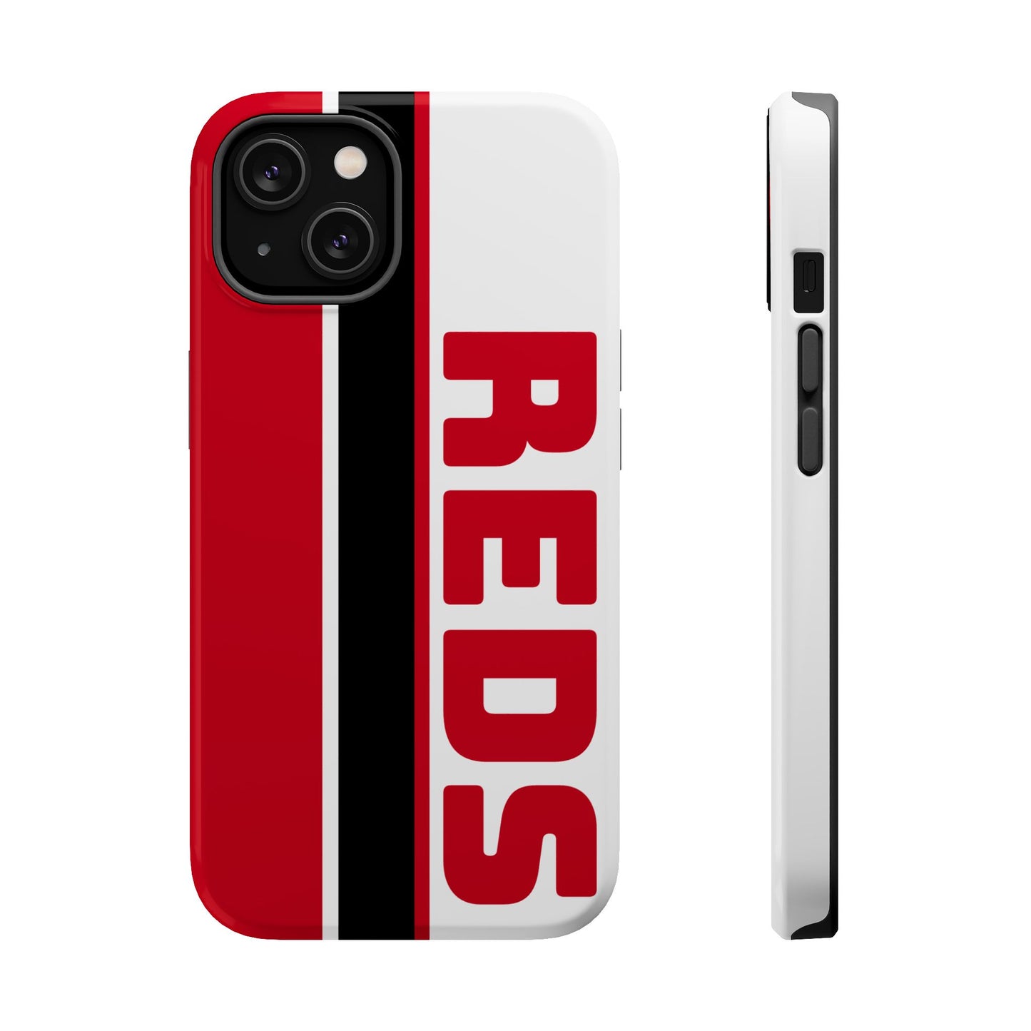 Reds Phone Case, Magnetic Phone Case, Retro Phone Case, Baseball Case for iPhone or Samsung, Reds Baseball Case