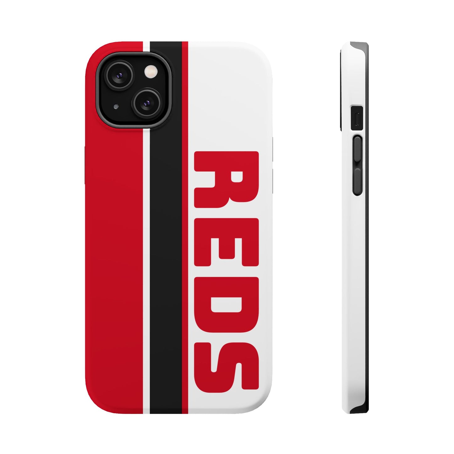 Reds Phone Case, Magnetic Phone Case, Retro Phone Case, Baseball Case for iPhone or Samsung, Reds Baseball Case