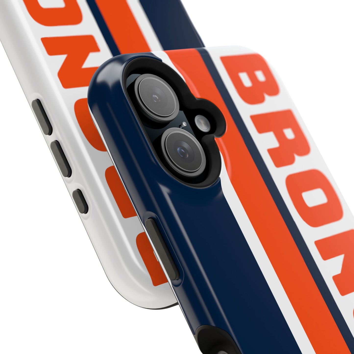 Broncos Phone Case, Magnetic Phone Case, Retro Phone Case, Baseball Case for iPhone or Samsung, Football Gifts