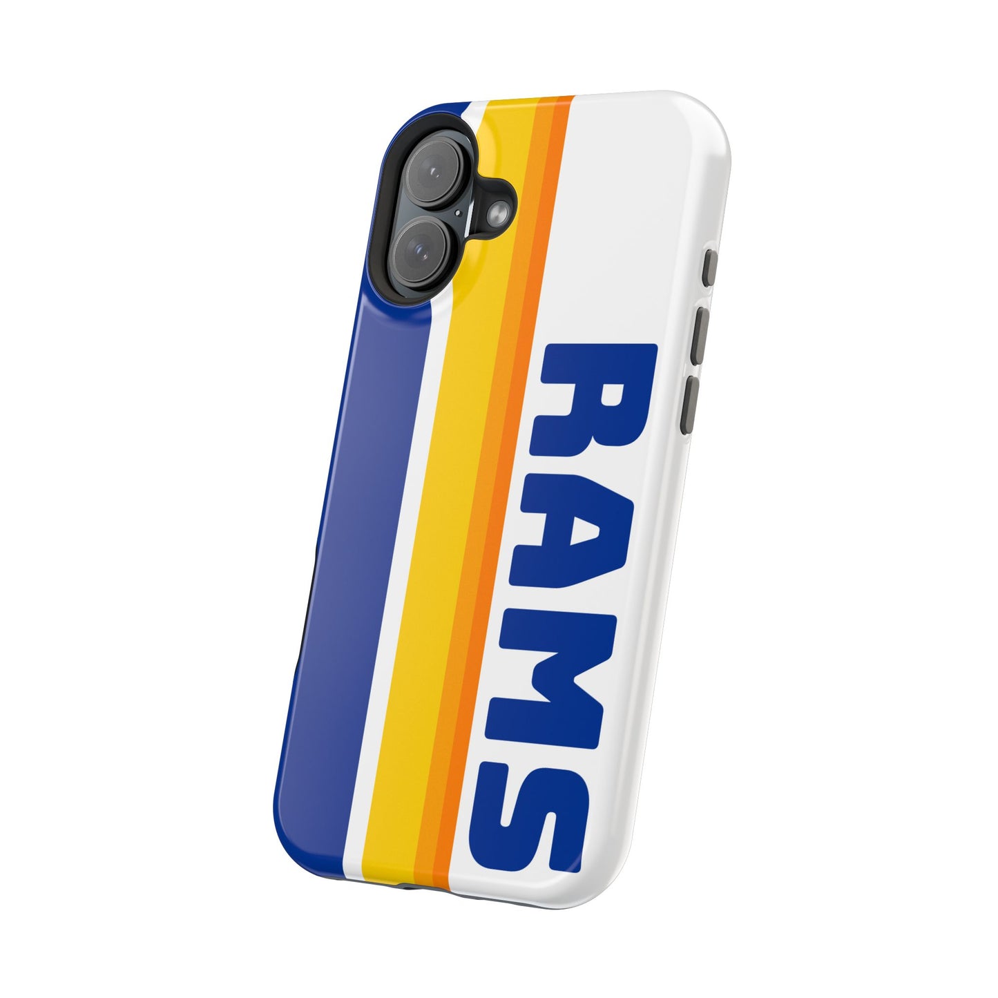 Rams Phone Case, Magnetic Phone Case, Retro Phone Case, Football Case for iPhone or Samsung