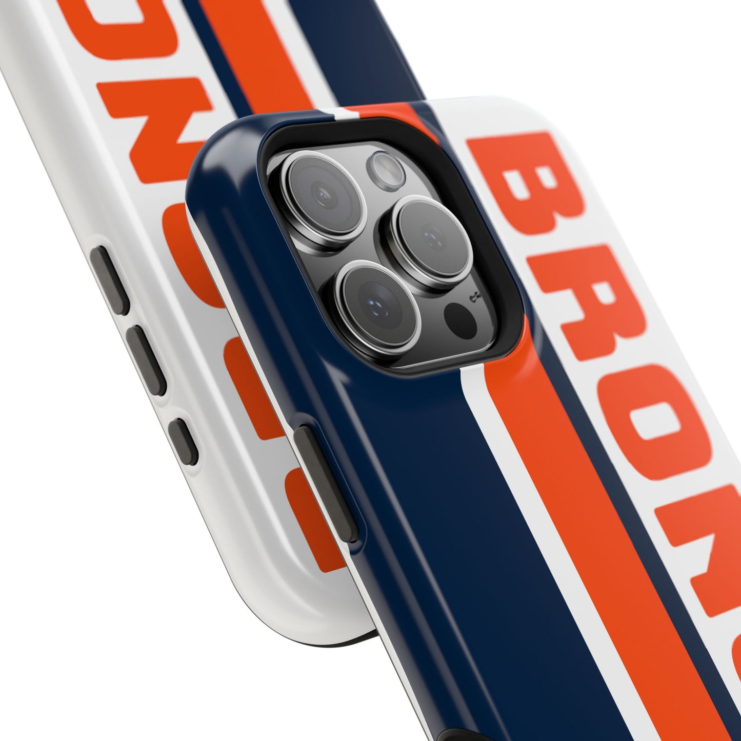 Broncos Phone Case, Magnetic Phone Case, Retro Phone Case, Baseball Case for iPhone or Samsung, Football Gifts