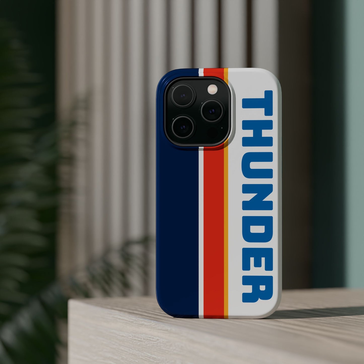 Thunder Phone Case, Magnetic Phone Case, Retro Phone Case, Basketball Gifts