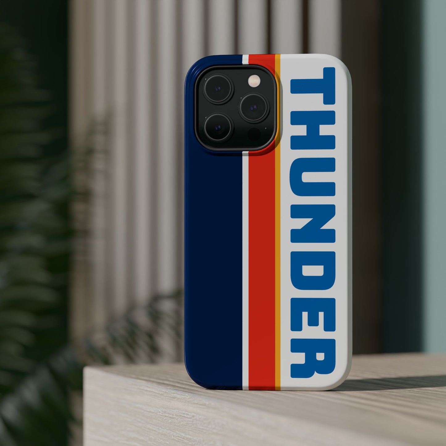 Thunder Phone Case, Magnetic Phone Case, Retro Phone Case, Basketball Gifts