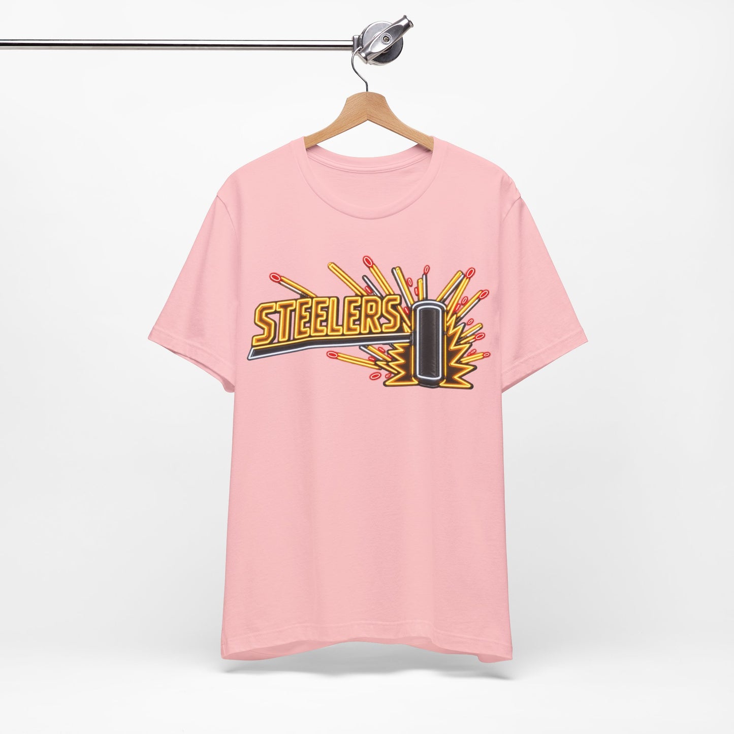 Neon Steelers Shirt, Football T-Shirt, Football Gifts