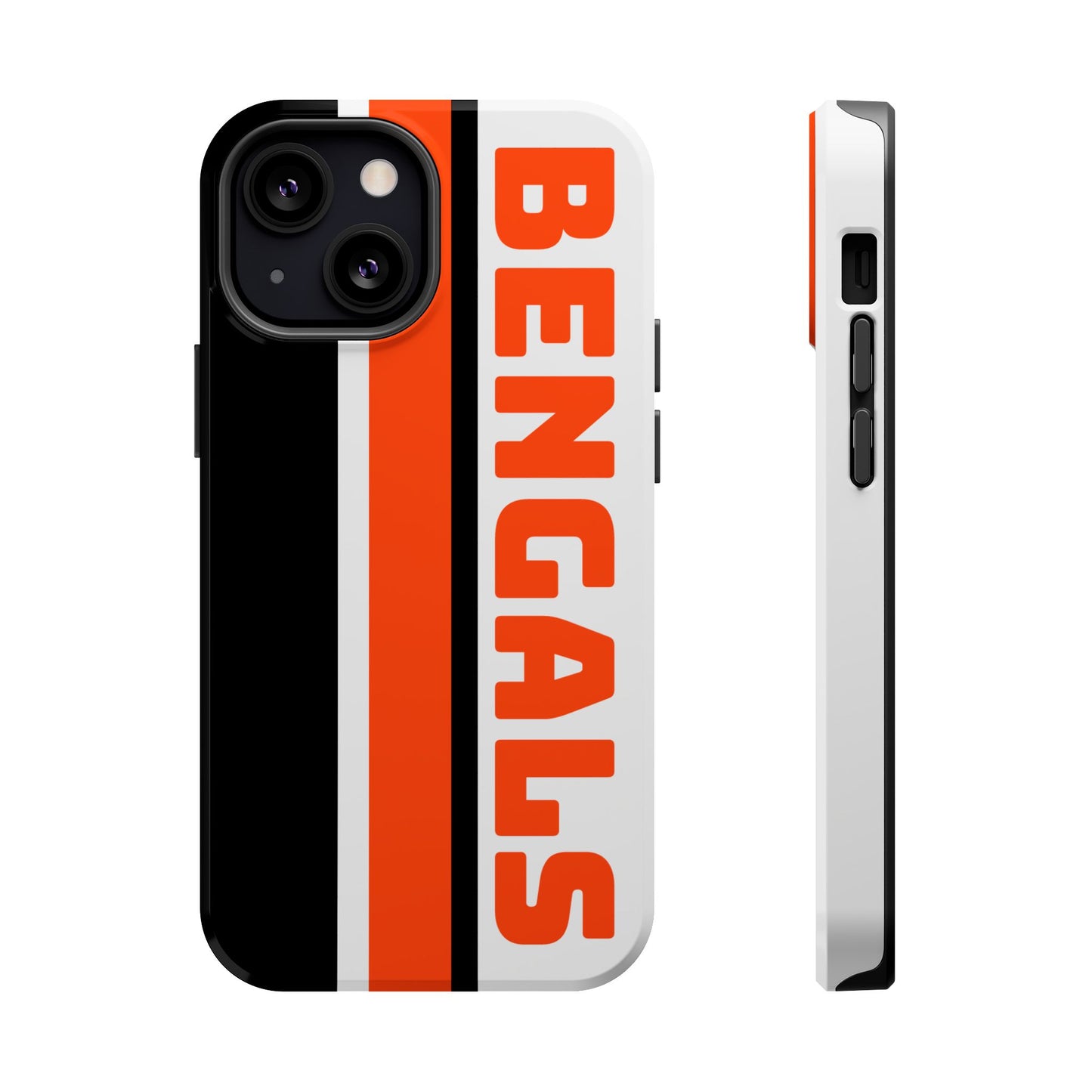 Bengals Phone Case, Magnetic Phone Case, Retro Phone Case, Baseball Case for iPhone or Samsung, Football Gifts