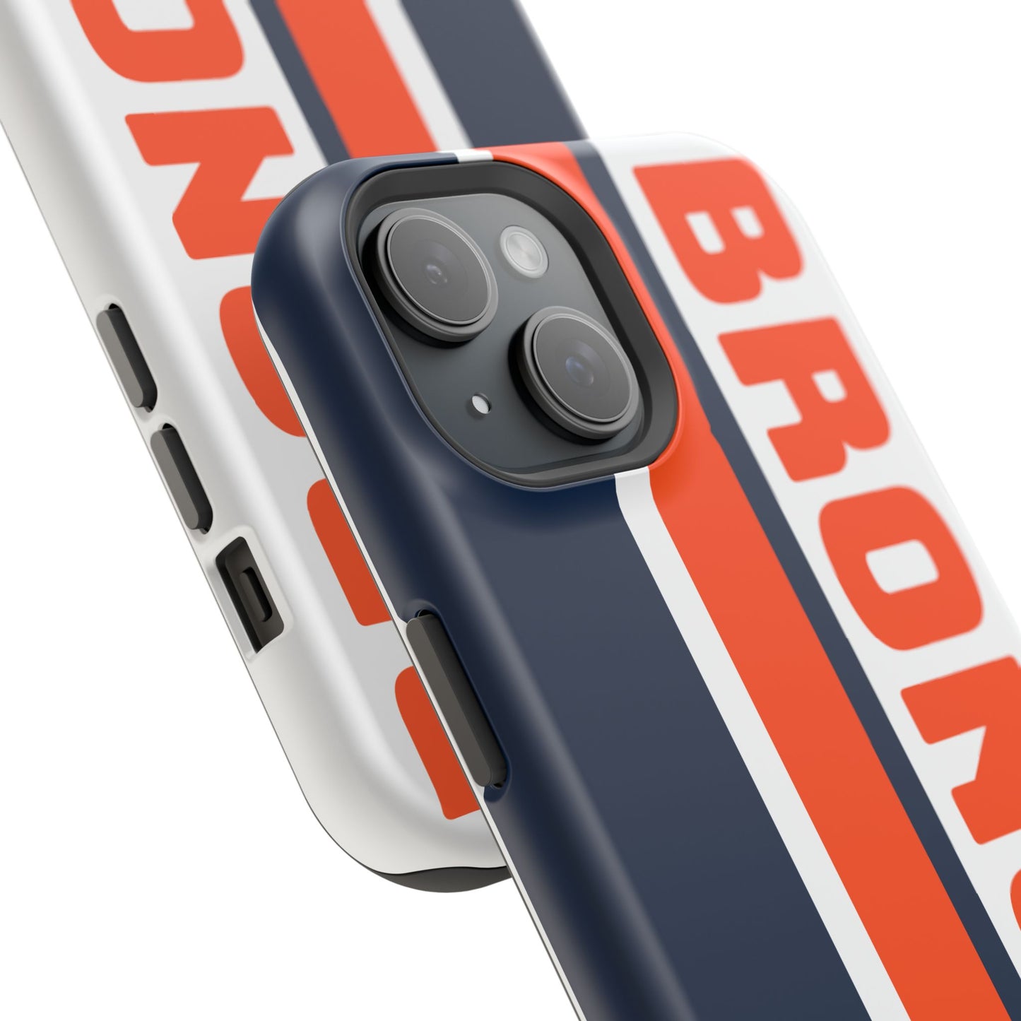 Broncos Phone Case, Magnetic Phone Case, Retro Phone Case, Baseball Case for iPhone or Samsung, Football Gifts