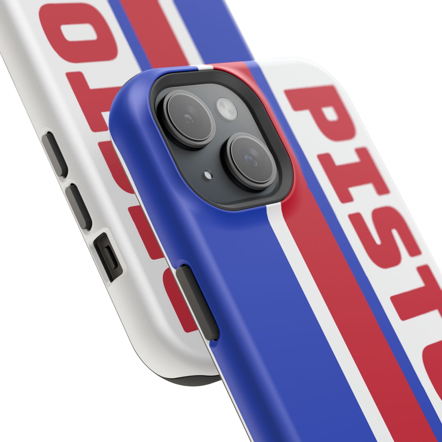 Pistons Phone Case, Magnetic Phone Case, Retro Phone Case, Basketball Gifts