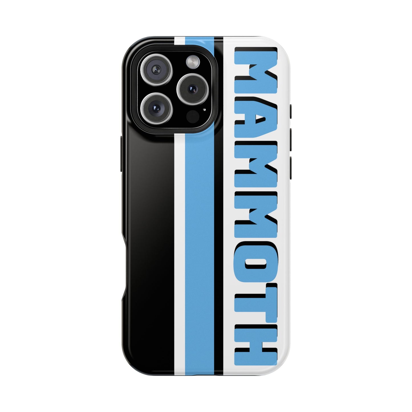 Mammoth Phone Case, Magnetic Phone Case, Retro Phone Case, Hockey Case for iPhone or Samsung, Hockey Gifts