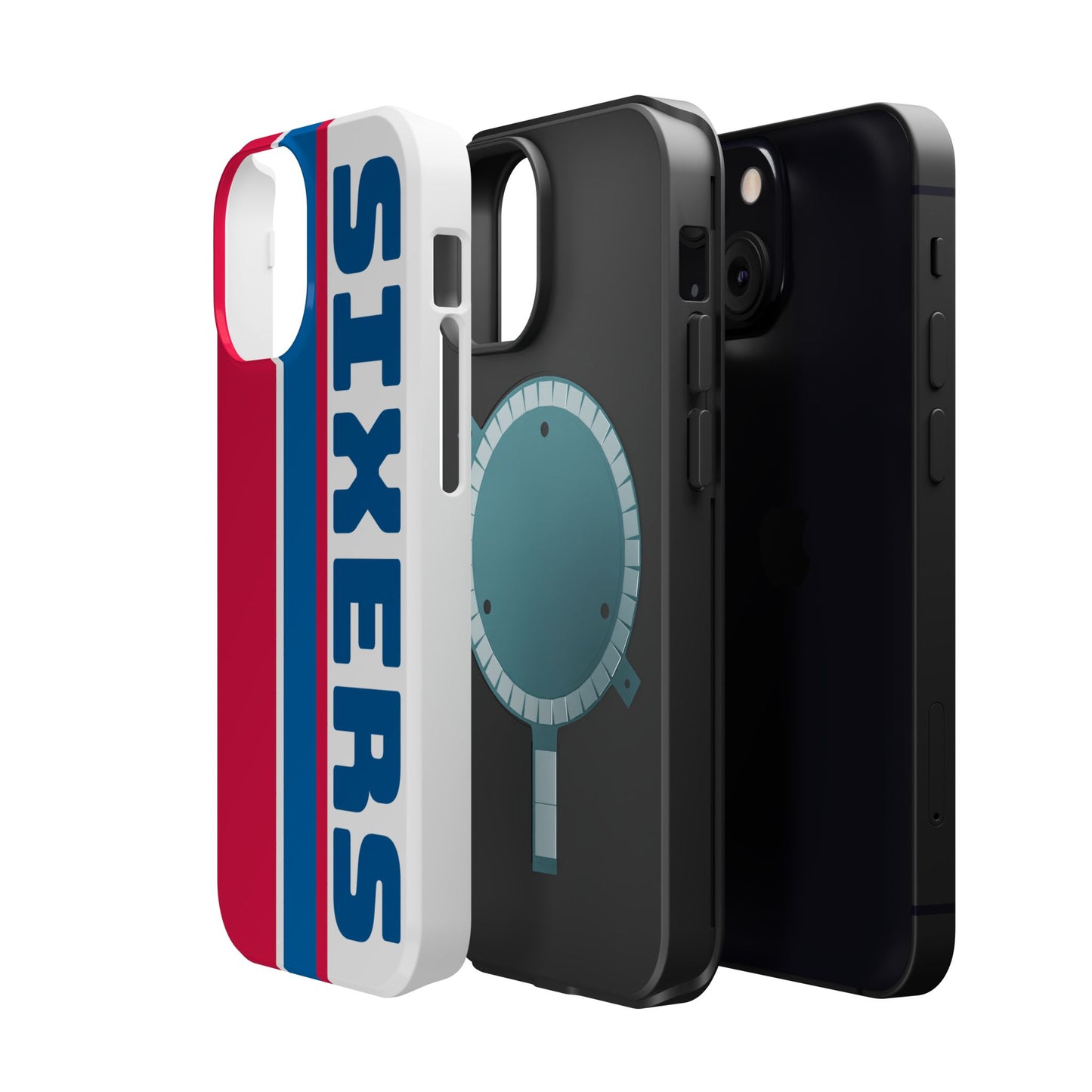 Sixers Phone Case, Magnetic Phone Case, Retro Phone Case, Matte/Glossy Phone Case
