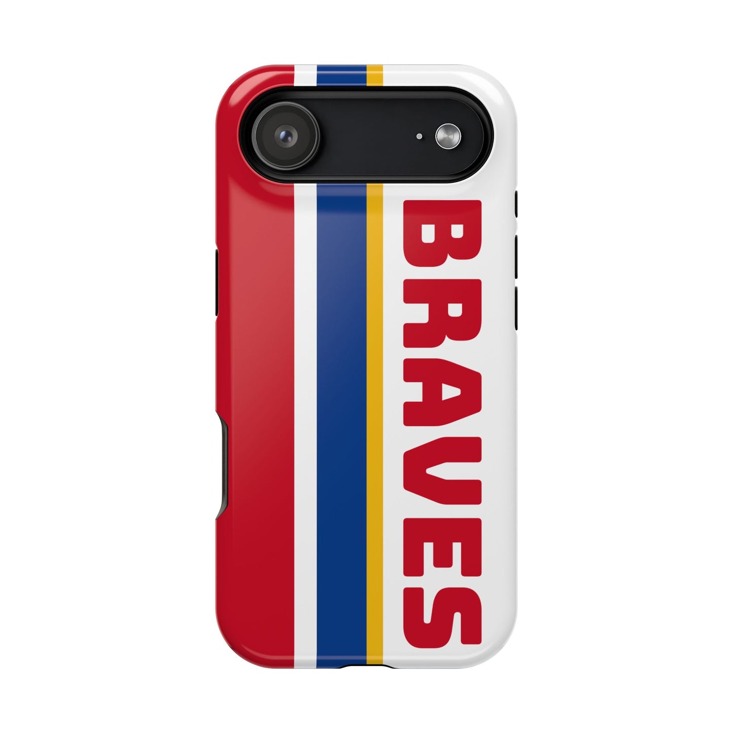 Braves Phone Case, Magnetic Phone Case, Baseball Phone Case, Retro Phone Case