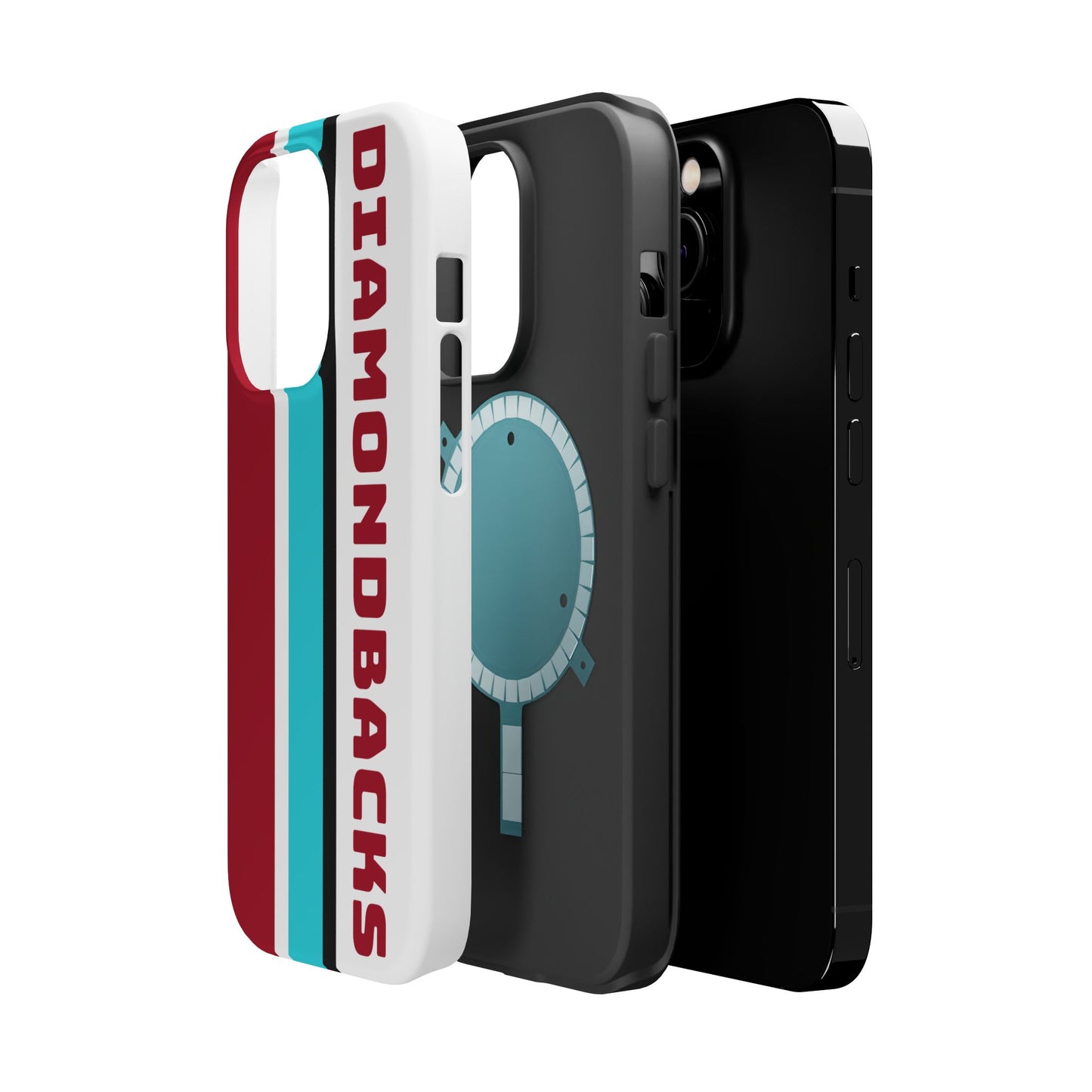 Diamondbacks Phone Case, Magnetic Phone Case, Retro Phone Case, Baseball Case for iPhone or Samsung