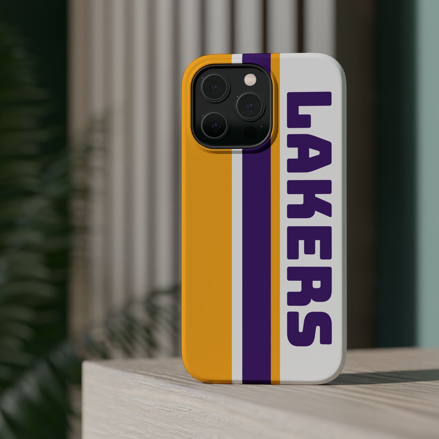 Lakers Phone Case, Magnetic Phone Case, Retro Phone Case, Basketball Gifts