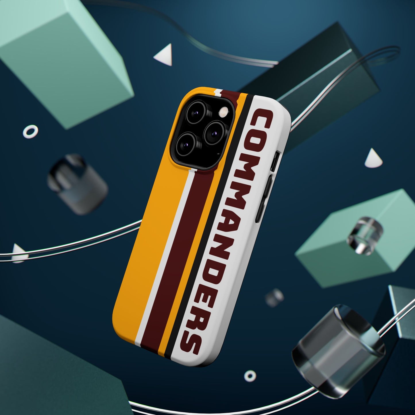 Commanders Phone Case, Magnetic Phone Case, Retro Phone Case, Football Gifts