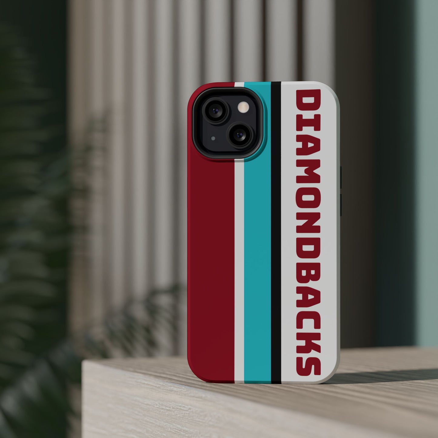 Diamondbacks Phone Case, Magnetic Phone Case, Retro Phone Case, Baseball Case for iPhone or Samsung