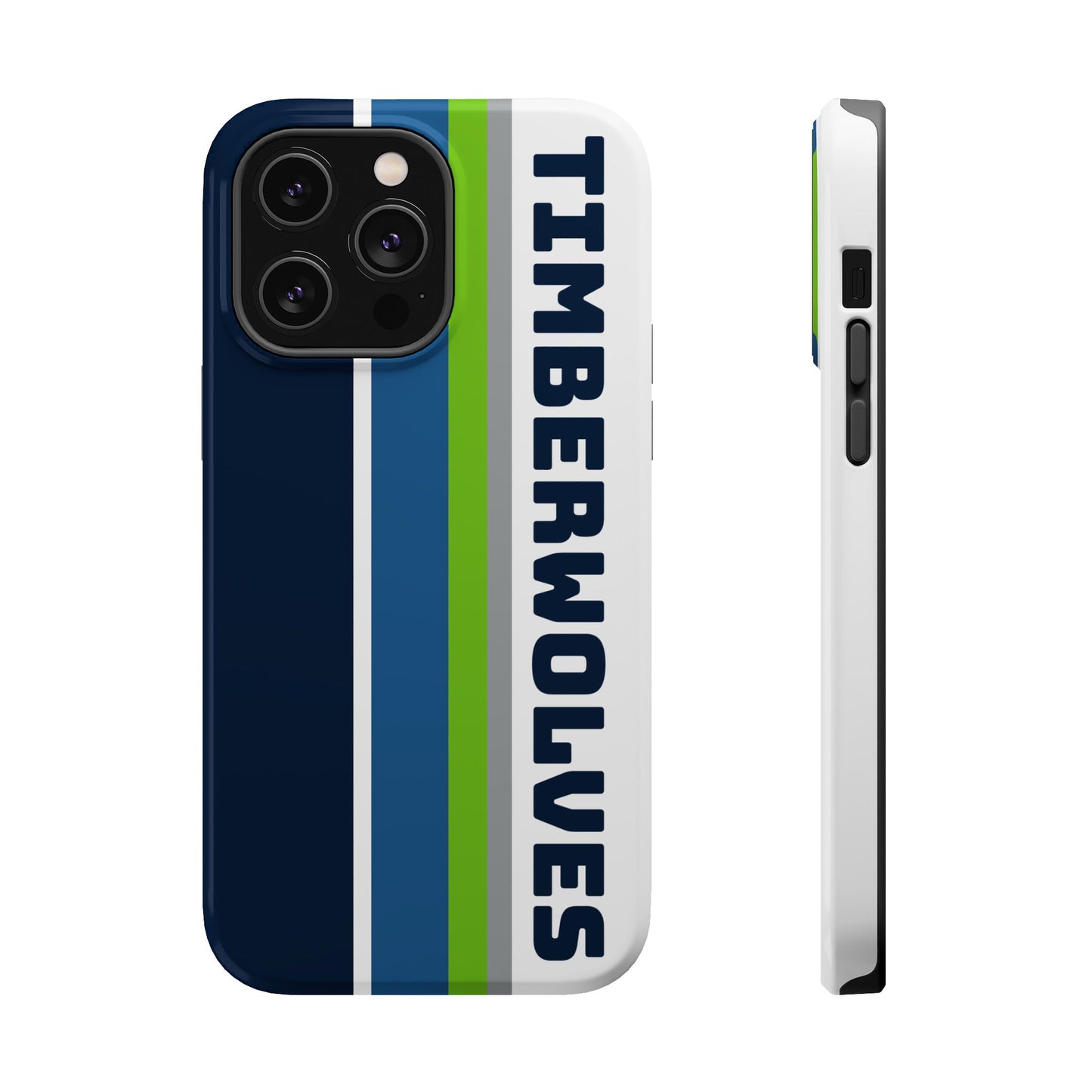 Timberwolves Phone Case, Magnetic Phone Case, Retro Phone Case, Basketball Gifts
