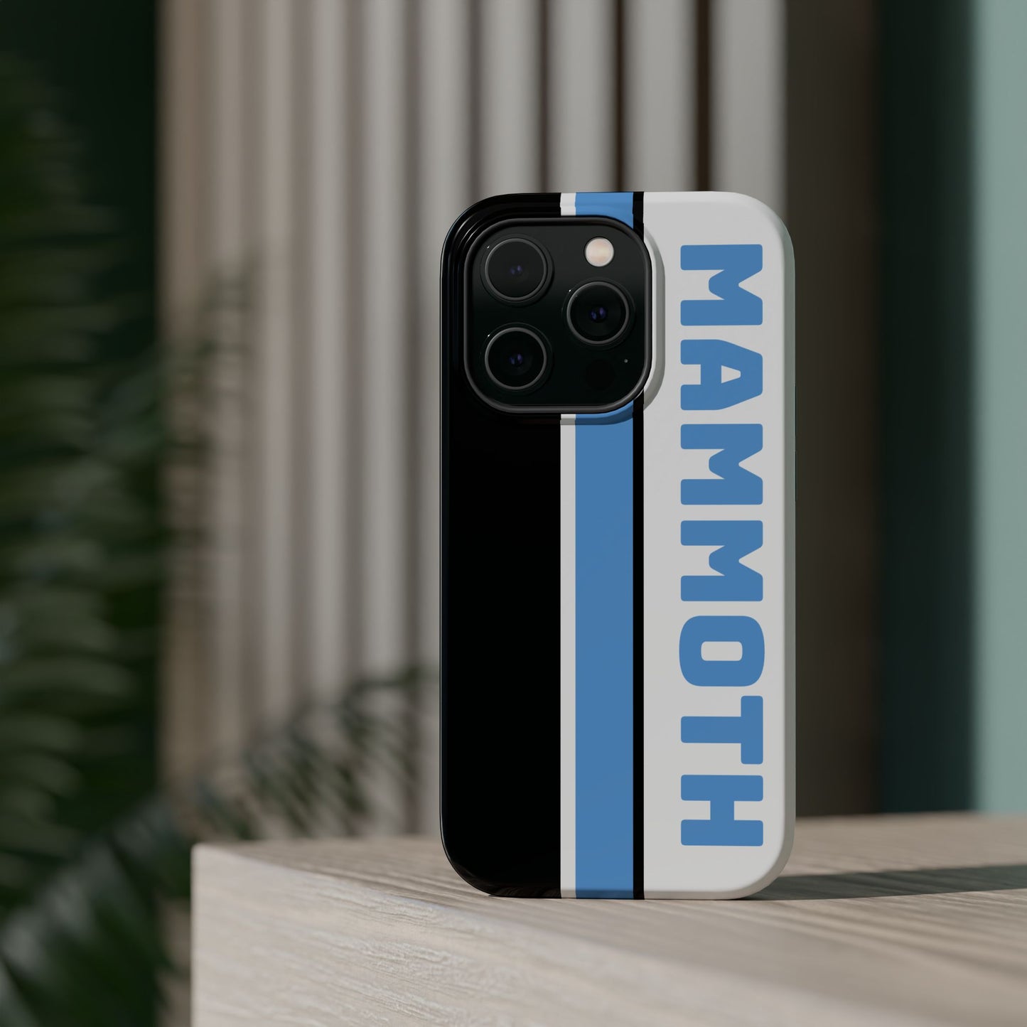 Mammoth Phone Case, Magnetic Phone Case, Retro Phone Case, Hockey Gifts