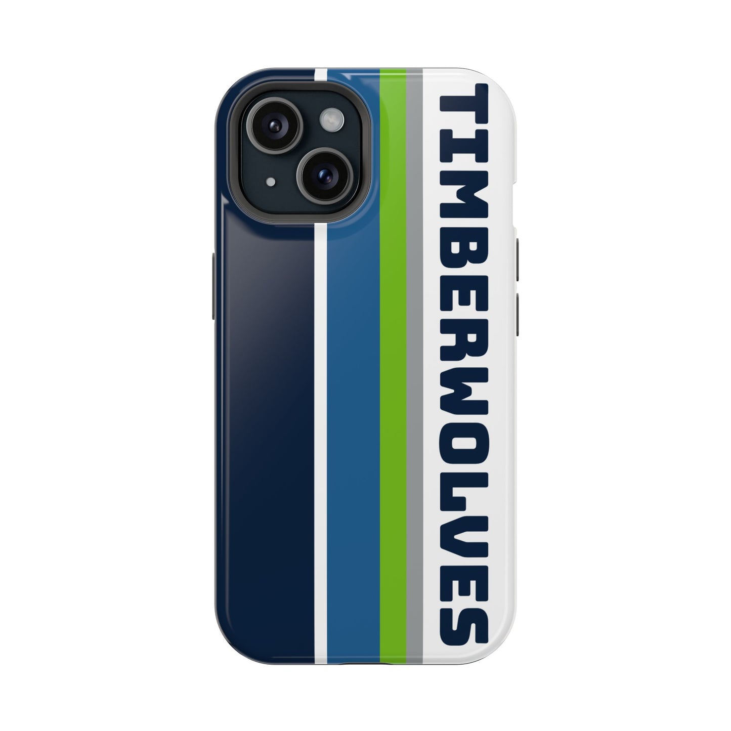 Timberwolves Phone Case, Magnetic Phone Case, Retro Phone Case, Basketball Gifts