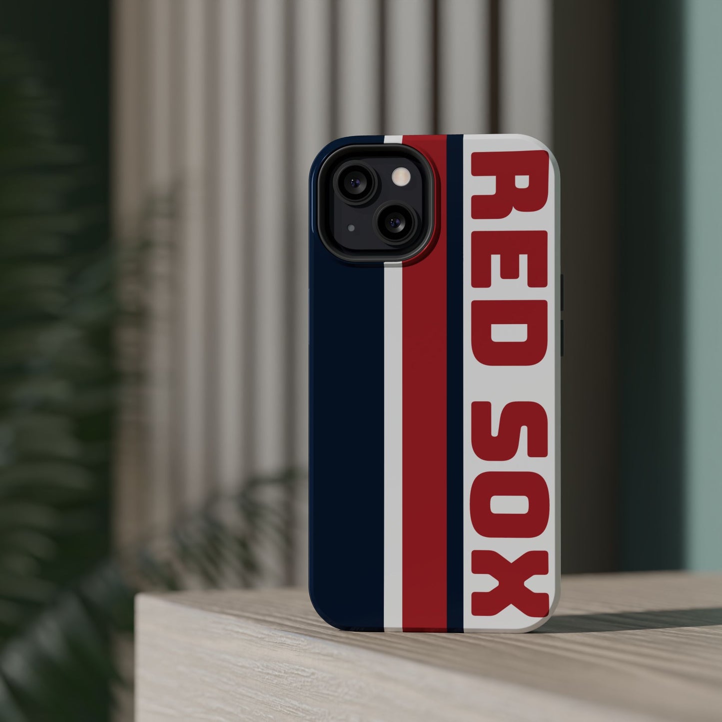 Red Sox Phone Case, Magnetic Phone Case, Retro Phone Case, Baseball Case for iPhone or Samsung