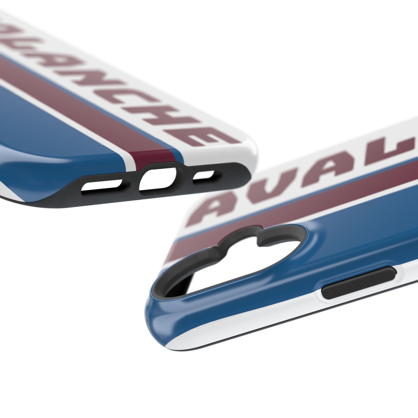 Avalanche Phone Case, Magnetic Phone Case, Retro Phone Case, Matte/Glossy Phone Case, Hockey Gifts