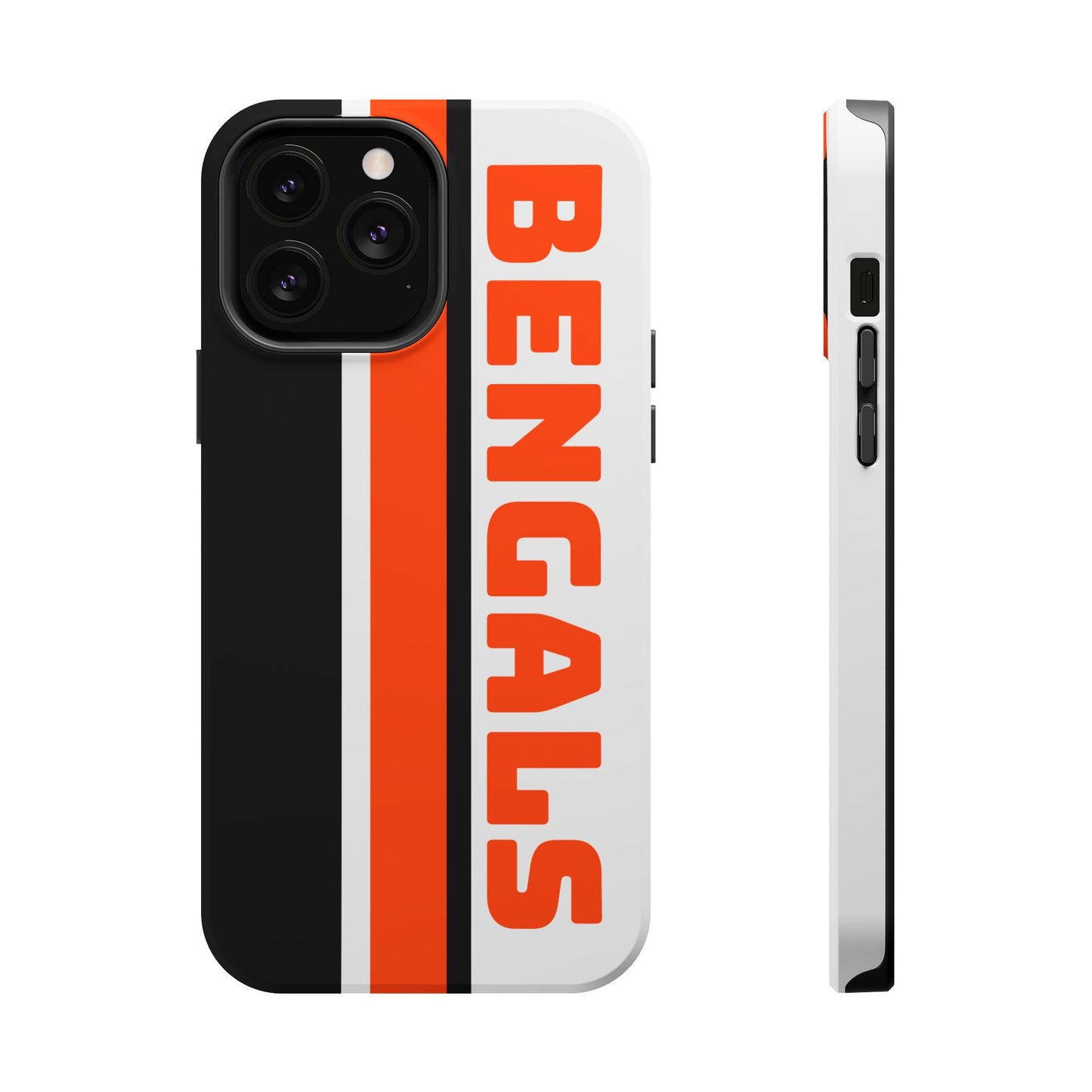 Bengals Phone Case, Magnetic Phone Case, Retro Phone Case, Baseball Case for iPhone or Samsung, Football Gifts