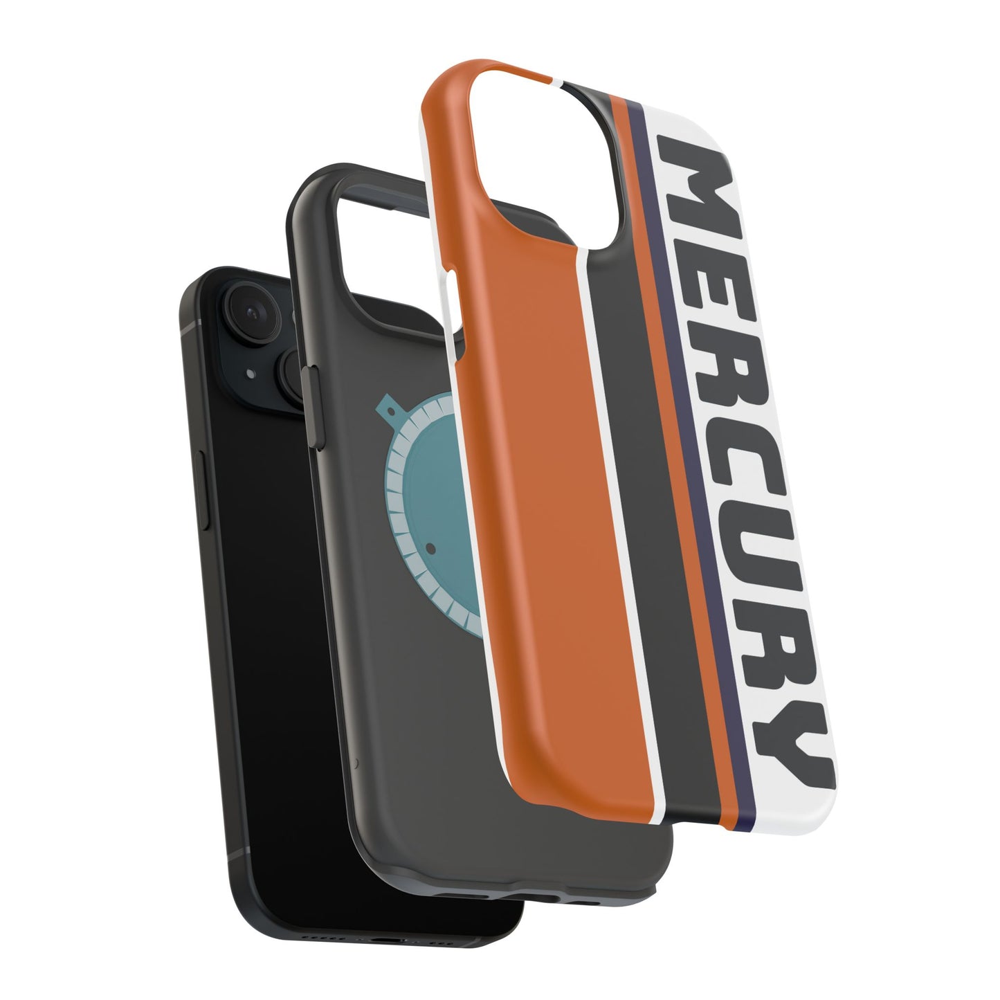 Mercury Phone Case, Magnetic Phone Case, Retro Phone Case, Basketball Gifts