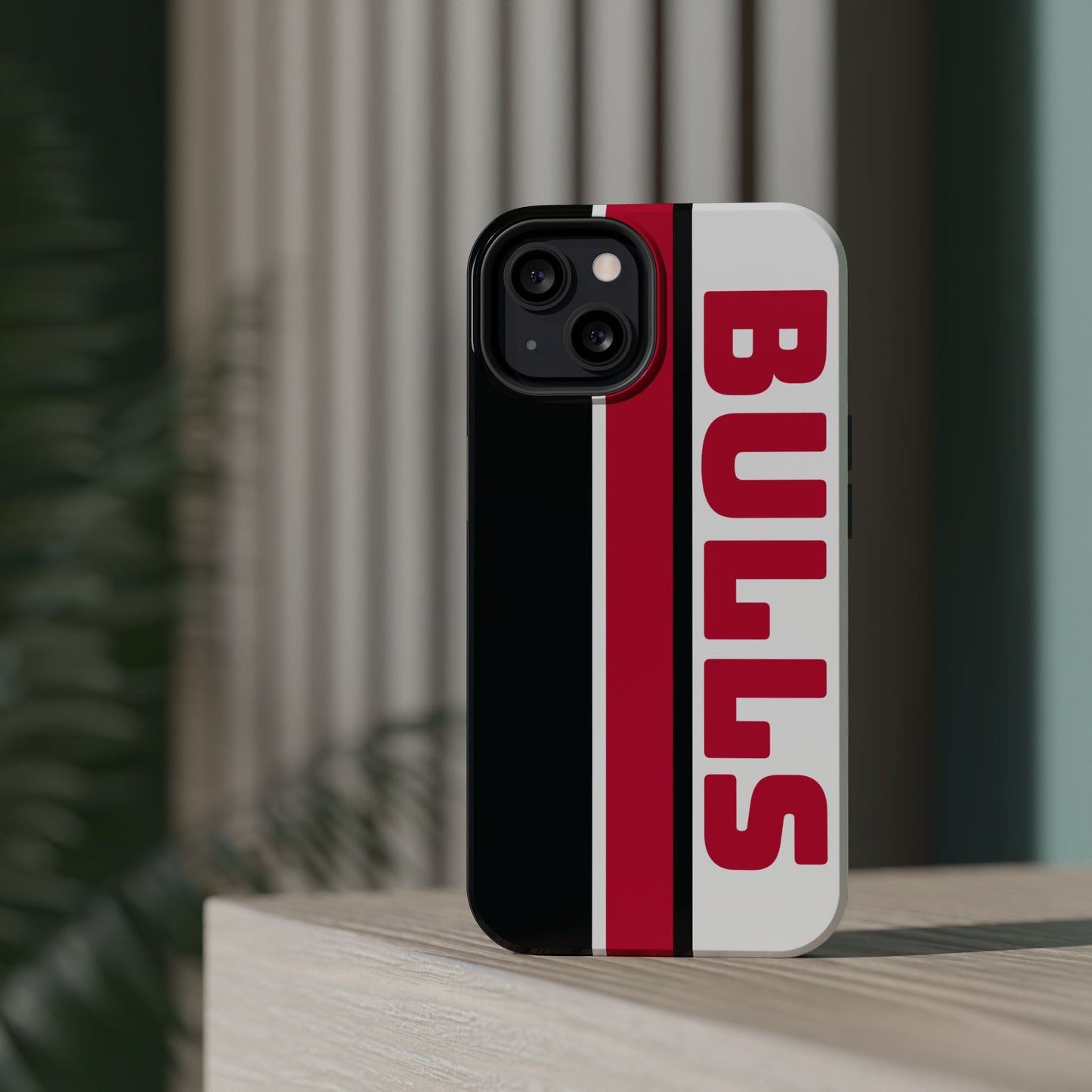 Bulls Phone Case, Magnetic Phone Case, Retro Phone Case