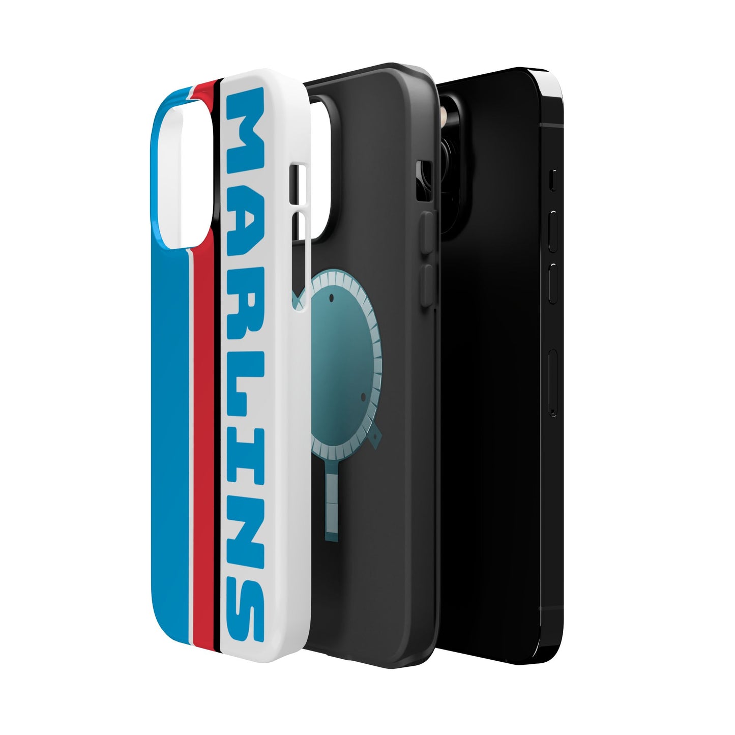 Marlins Phone Case, Magnetic Phone Case, Retro Phone Case, Baseball iPhone or Samsung Case